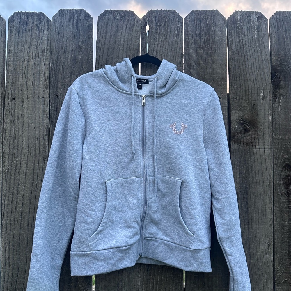 True Religion Gray Women's Jacket